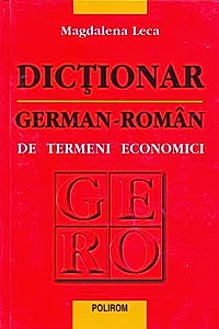 Dicţionar german-român de termeni economici