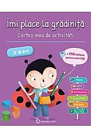 Imi place la gradinita 3-4 ani
