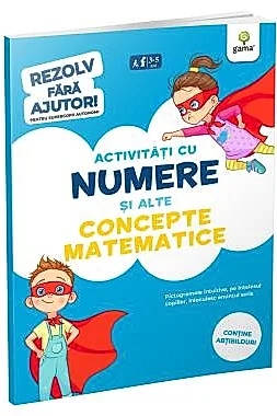 Activități cu numere și alte concepte matematice • 3-5 ani