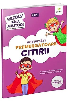 Activități premergătoare citirii • 4-6 ani