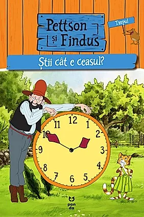 Pettson și Findus. Știi cât e ceasul?