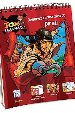 Desenez cartea mea cu Pirati
