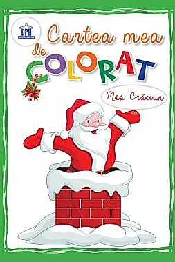 Cartea mea de colorat - Mos Craciun