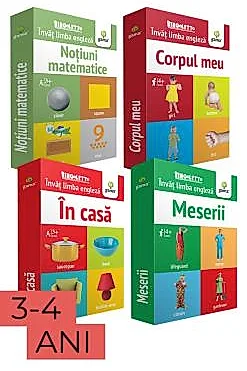 Pachet Invat limba engleza. Seria Bingoletto 2
