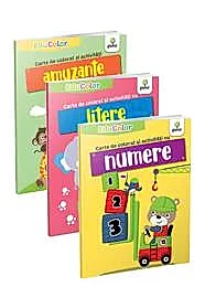 Pachet Carti de colorat si alte activitati pentru copii 1