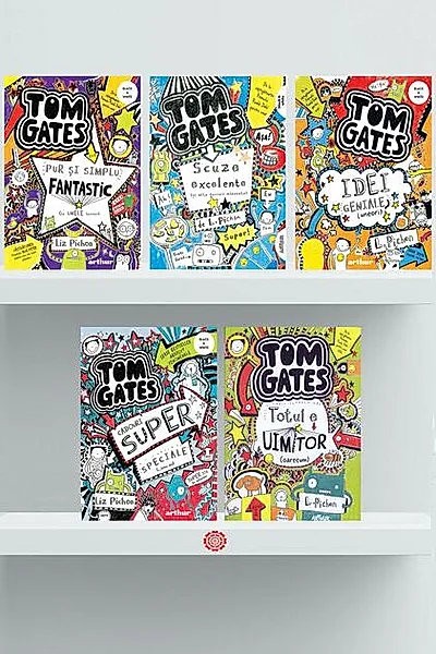 Pachet Seria Tom Gates (Incomplet)