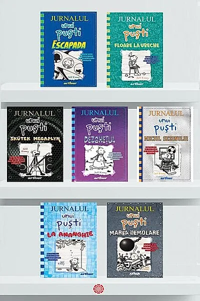 Pachet Seria Jurnalul unui puști II (Incomplet)