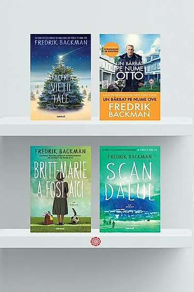 Pachet Autor Fredrik Backman