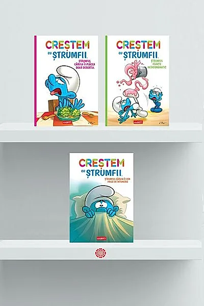 Pachet Seria Creștem cu ștrumfii
