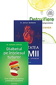 Pachet Trilogia echilibrului interior – metabolism, inima, detoxifiere