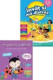 Imi place la gradinita + Invat si ma distrez (3-4 ani)
