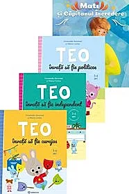 Pachet Invata cu Teo + Mati si Capitanul Incredere