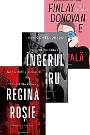 Pachet Regina rosie + Ingerul negru + Finlay Donovan e mortala