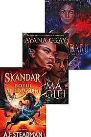Skandar si hotul de unicorni - Hardcover + Legendarii + In inima junglei