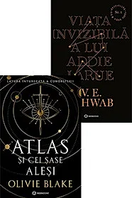Atlas si cei sase alesi + Viata invizibila a lui Addie LaRue