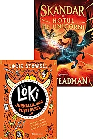 Loki: Jurnalul unui pusti rebel + Skandar si hotul de unicorni - Hardcover