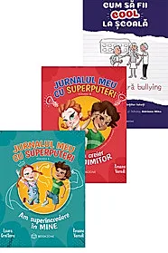Pachet Jurnalul meu cu superputeri + Cum sa fii cool la scoala