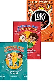 Pachet Jurnalul meu cu superputeri + Loki: Jurnalul unui pusti rebel