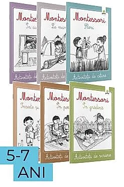 Pachet Activitati Montessori pentru citit si scris