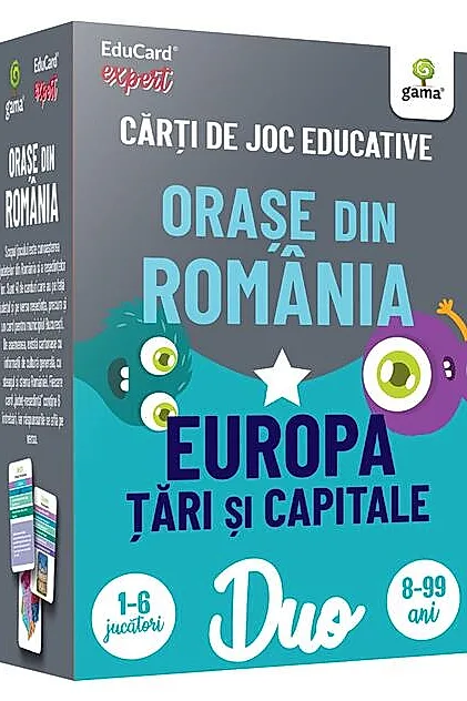Orașe din România • Europa: Țări și capitale