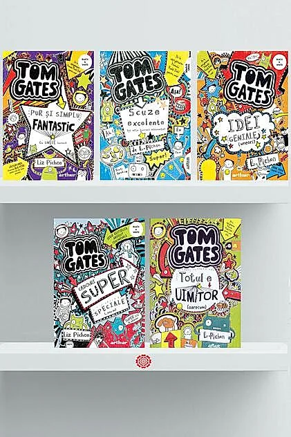Pachet Seria Tom Gates (Incomplet)