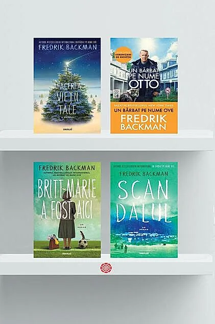 Pachet Autor Fredrik Backman