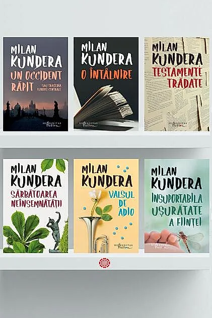 Pachet Autor Milan Kundera