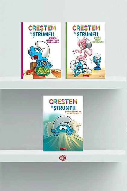 Pachet Seria Creștem cu ștrumfii