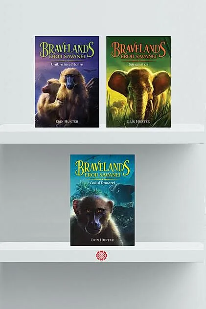 Pachet Seria Bravelands - Erin Hunter (Vol. 2-4)