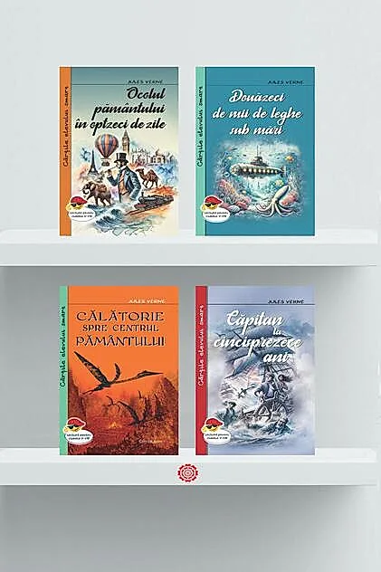Pachet autor - Jules Verne