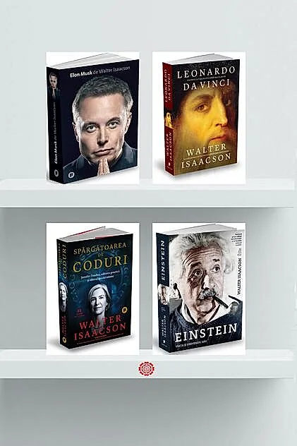 Pachet autor - Walter Isaacson