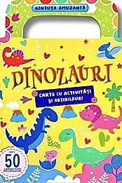 DINOZAURI - CARTE CU ACTIVITATI - GENTUTA AMUZANTA