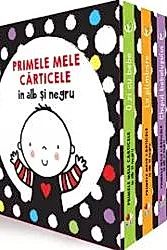 Cutie. Bebe invata. Primele mele carticele in alb si negru