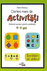 Cartea mea de activitati 4-5 ani