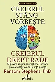 Creierul stang vorbeste, creierul drept rade