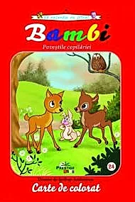 Bambi. Carte de colorat