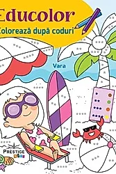 Educolor: Vara. Coloreaza dupa coduri