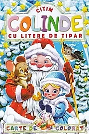 Carte de colorat: Colinde