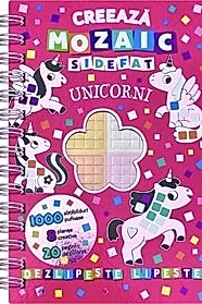 Creeaza mozaic sidefat. Unicorni