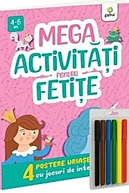 MEGA activitati pentru fetite. Postere cu activitati