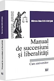 Manual de succesiuni si liberalitati