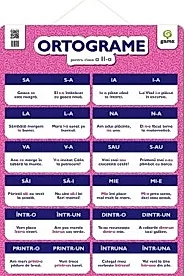 ORTOGRAME pentru clasa a II-a. Poster