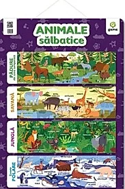 Animale salbatice. Poster