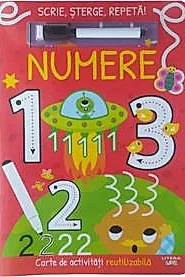 Numere. Carte de activitati reutilizabila