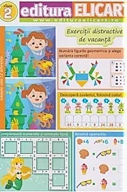 Tabla de joc – Jocul vacantei – clasa a II-a