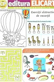 Tabla de joc – Jocul vacantei – clasa pregatitoare