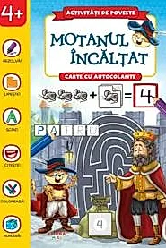 Activitati de poveste. Motanul incaltat. Carte cu autocolante