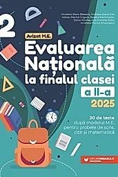 Evaluarea Nationala 2025. Clasa a II-a. Scris. Citit. Matematica