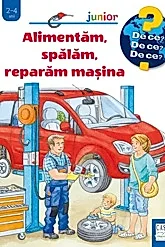 Alimentam, spalam, reparam masina