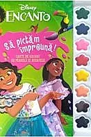Disney. Encanto. Sa pictam impreuna! Carte de colorat cu pensula si acuarele